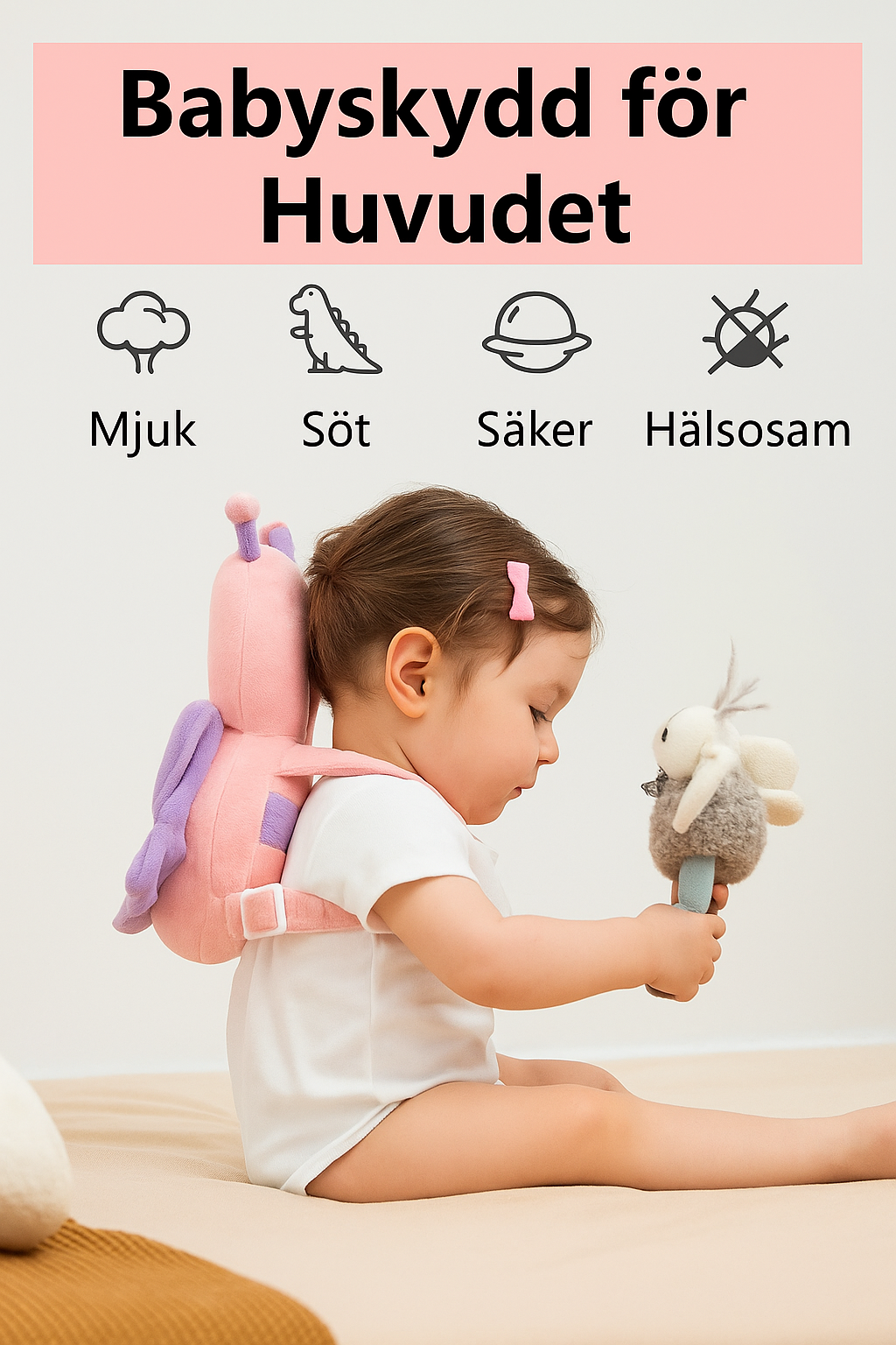 Welléa™ Fallskyddsryggsäck för Bebisar