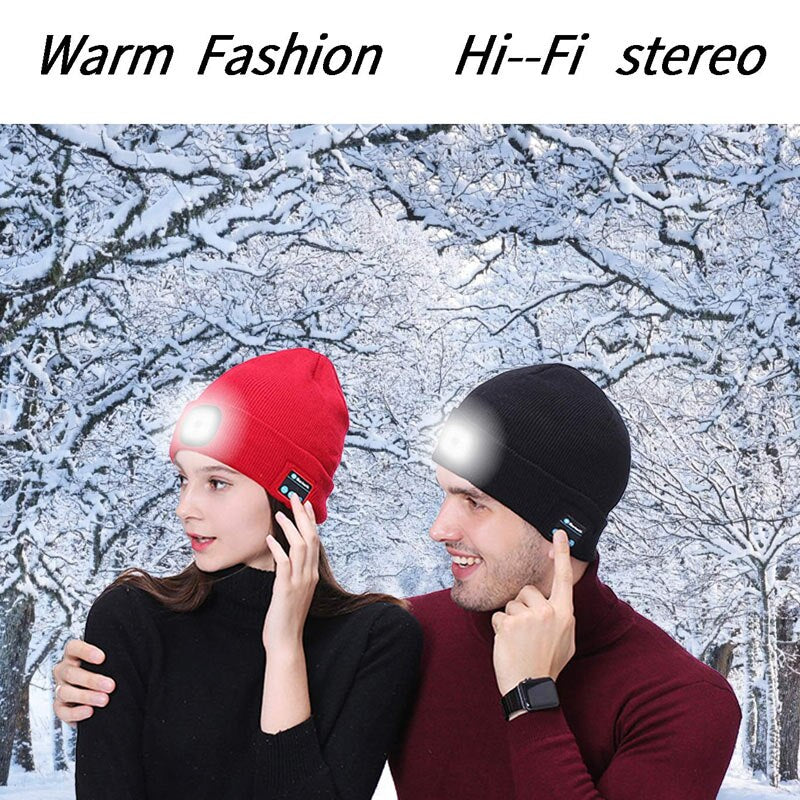 Smart LED-mössa med Bluetooth