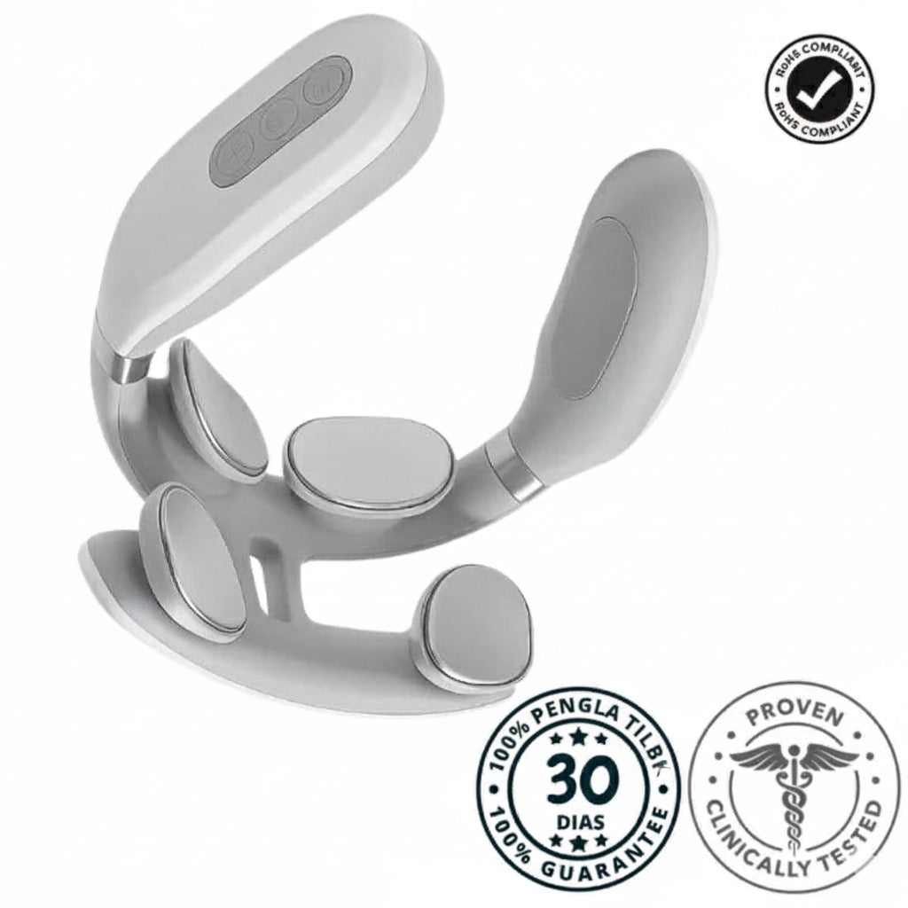 Wellea™ Nackterapi –
Djup lindring med klinisk precision – hemma hos dig.